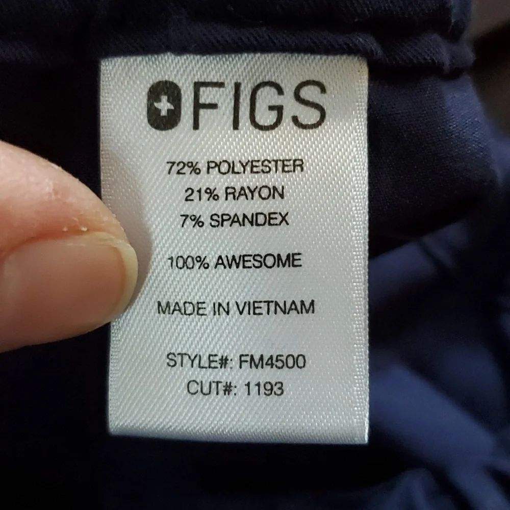 Figs Pisco basic scrub pant navy FM4500